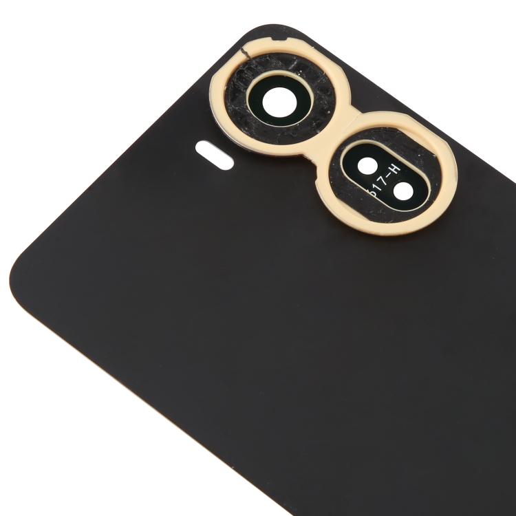 For ZTE Axon 40 Lite Plastic Battery Back Cover with Camera Lens Cover(Orange) - For ZTE by buy2fix | Online Shopping UK | buy2fix