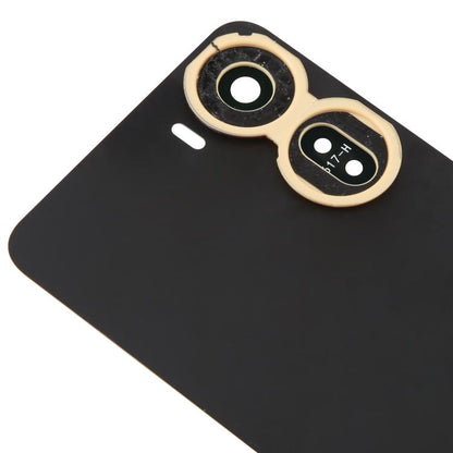 For ZTE Axon 40 Lite Plastic Battery Back Cover with Camera Lens Cover(Orange) - For ZTE by buy2fix | Online Shopping UK | buy2fix