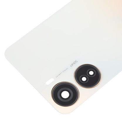 For ZTE Axon 40 Lite Plastic Battery Back Cover with Camera Lens Cover(Orange) - For ZTE by buy2fix | Online Shopping UK | buy2fix