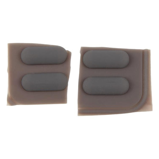 For Dell Latitude E5410 Bottom Case Rubber Mats Set with Adhesive Backing (Dark Gray)