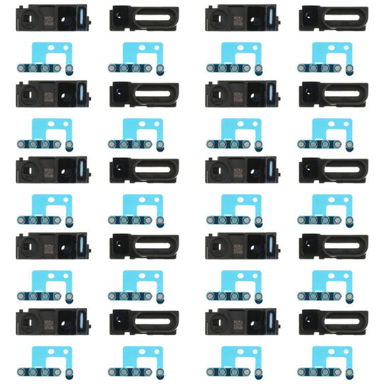 For iPhone 17 Pro 10sets Speaker Ringer Buzzer Dustproof Mesh (Blue)