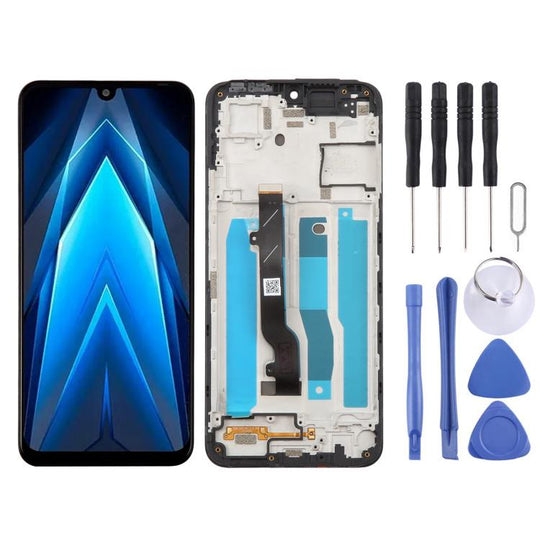 For Tecno Pova 4 Pro LG8n Original LCD Screen Digitizer Full Assembly with Frame