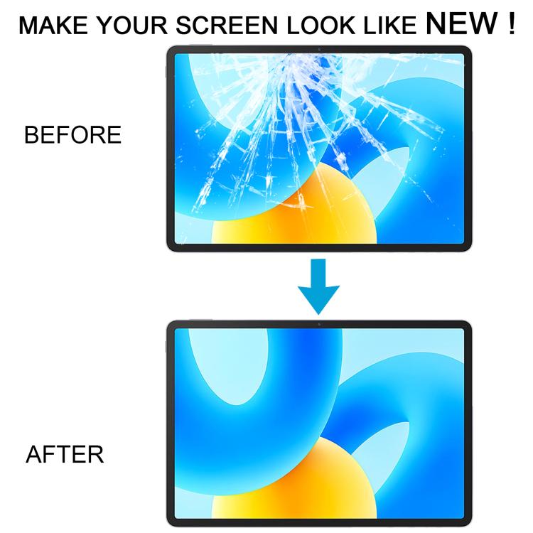 For Huawei MatePad 11.5 inch BTK-W09/AL09 2023 Front Screen Outer Glass Lens, Frosted Version (Black) - Outer Glass Lens by buy2fix | Online Shopping UK | buy2fix