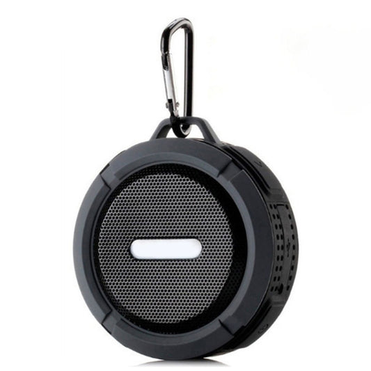 C6 Outdoor Waterproof Bluetooth Speaker with Suction, Support Hands-free Calling(Black) - Waterproof Speaker by buy2fix | Online Shopping UK | buy2fix