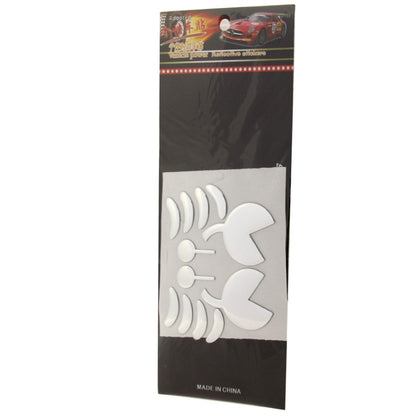 3D Crab Pattern Auto Emblem Logo Decoration Car Sticker, Size: 10cm x 8cm (approx.)(Silver) - Decorative Sticker by buy2fix | Online Shopping UK | buy2fix