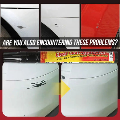 Pro Car Clear Coat Scratch Repair Filler & Sealer, Work on All Colors by buy2fix