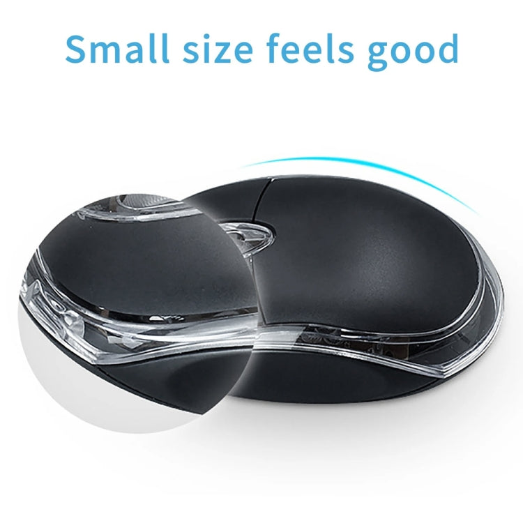 1000dpi Colorful Light USB Scroll Wheel Optical Mouse(Black) by buy2fix