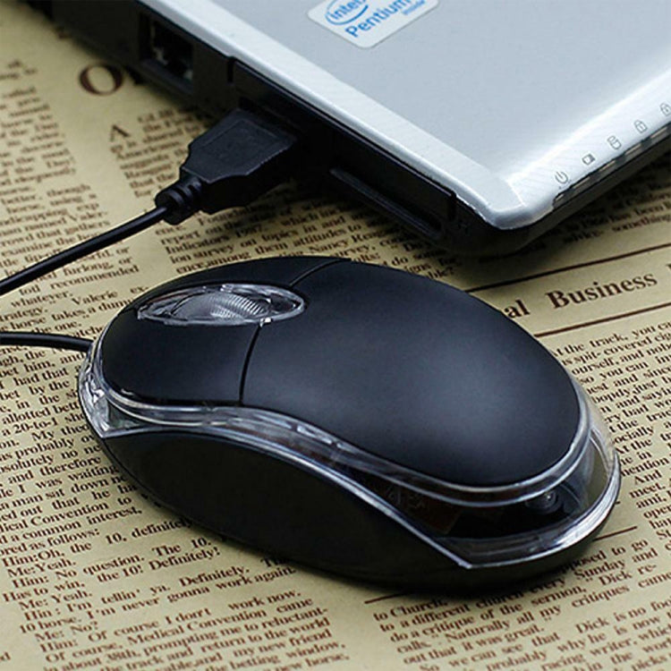 1000dpi Colorful Light USB Scroll Wheel Optical Mouse(Black) by buy2fix