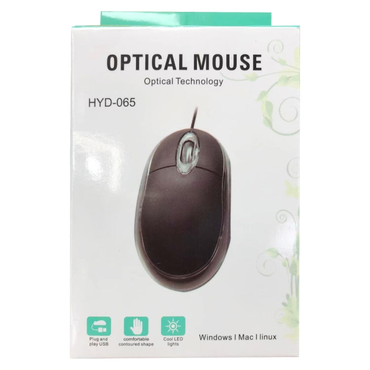 1000dpi Colorful Light USB Scroll Wheel Optical Mouse(Black) by buy2fix