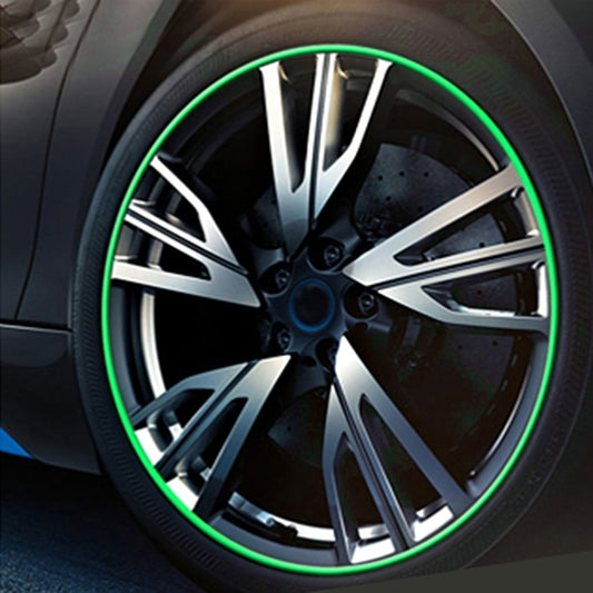 Universal Decorative Scratchproof Stickup 8M Flexible Car Wheel Hub TRIM Mouldings Decoration Strip(Green) by buy2fix