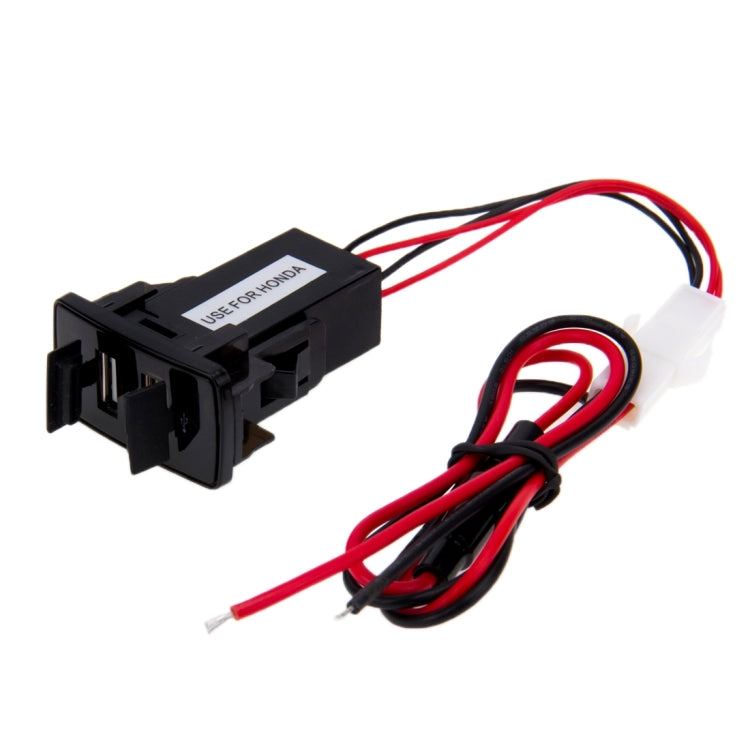 Smart Phone 001 3.3A 2 Ports USB Car Charger Adapter for iPhone 6 / iPad Air, Compatible with HONDA - Terminal connectors by buy2fix | Online Shopping UK | buy2fix