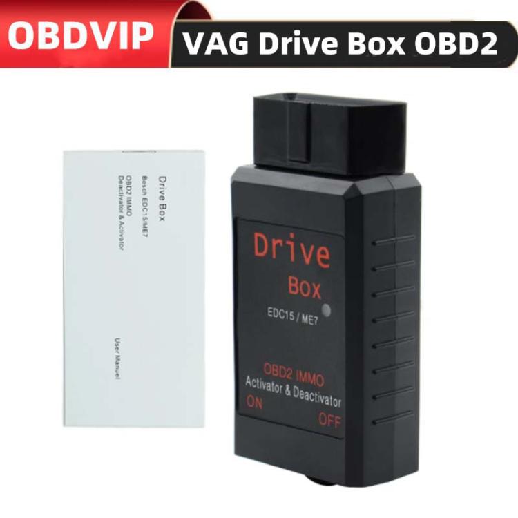 VAG Drive Box EDC15/ME7 OBDII IMMO Deactivator Activator(Black) by buy2fix