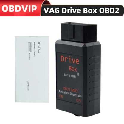 VAG Drive Box EDC15/ME7 OBDII IMMO Deactivator Activator(Black) by buy2fix