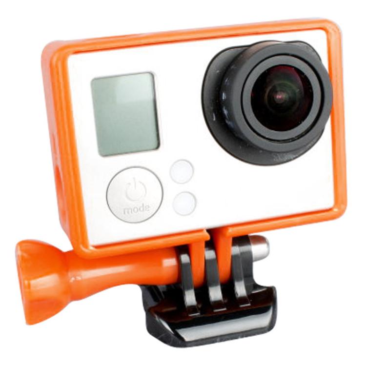 TMC High Quality Tripod Cradle Frame Mount Housing for GoPro HERO4 /3+ /3, HR191(Orange) by TMC