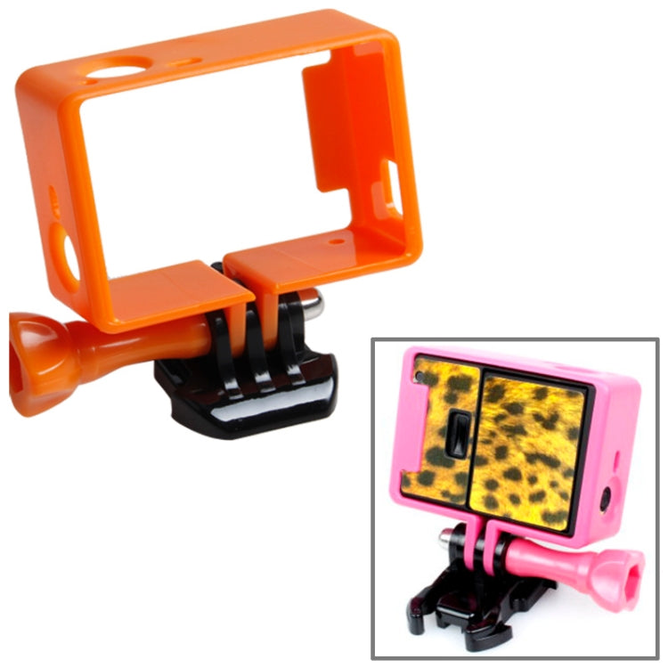 TMC High Quality Tripod Cradle Frame Mount Housing for GoPro HERO4 /3+ /3, HR191(Orange) by TMC