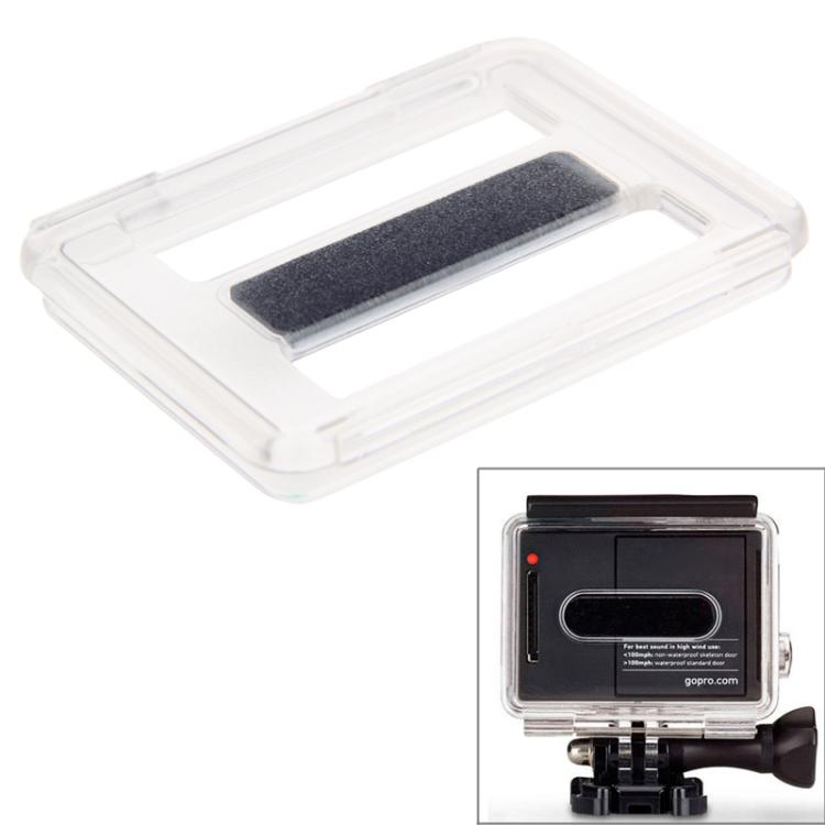 Apertured Backdoor Hard Housing Cover for GoPro Hero 4 / 3+ by buy2fix