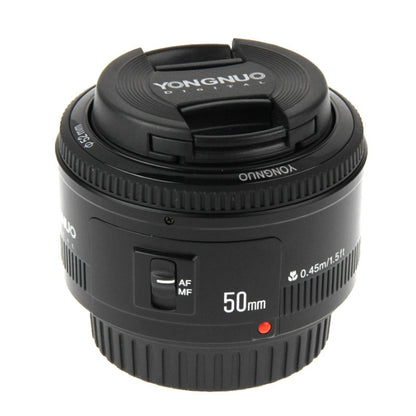 YONGNUO 50mm F1.8 Standard Prime Lens for Canon Camera - Auxiliary Lens by YONGNUO | Online Shopping UK | buy2fix