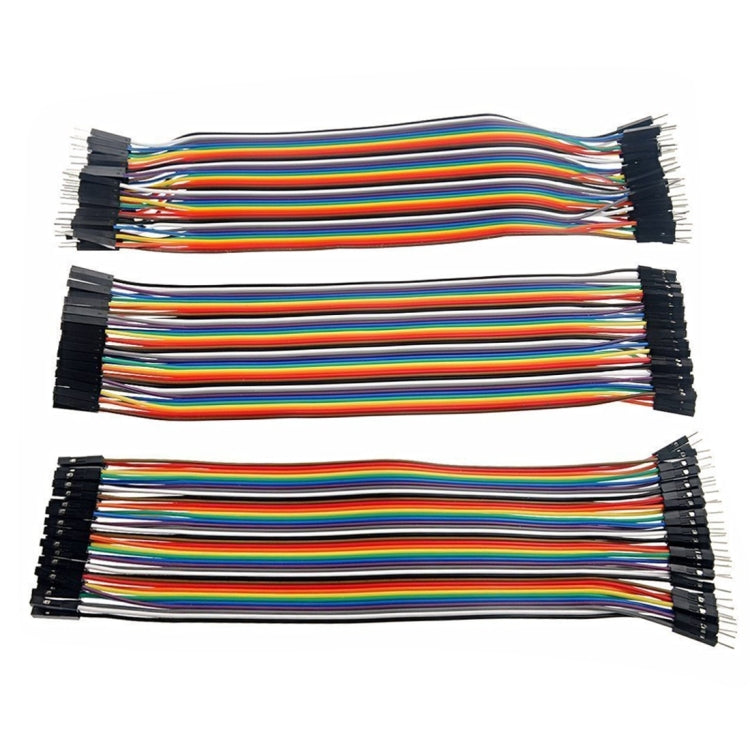 40 PCs Breadboard Male to Male / Male to Female / Female to Female Jumper Cable (120 PCs per package) - Breadboard / Amplifier Board by buy2fix | Online Shopping UK | buy2fix