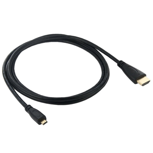 Full 1080P Video HDMI to Micro HDMI Cable for GoPro HERO 4 / 3+ / 3 / 2 / 1 / SJ4000, Length: 1.5m by buy2fix