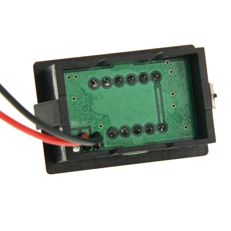 V33D 2 Wires Red Light Display Mini Digital Voltage Meter, Measure Voltage: DC 4.5-120V - Current & Voltage Tester by buy2fix | Online Shopping UK | buy2fix