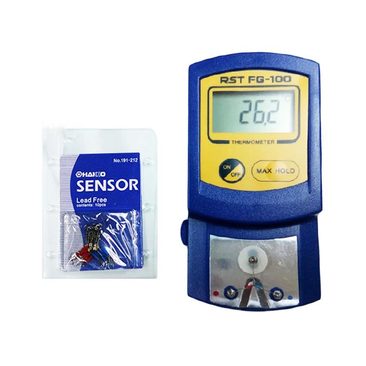 RST FG-100 Soldering Iron Tip Thermometer(Blue) by buy2fix