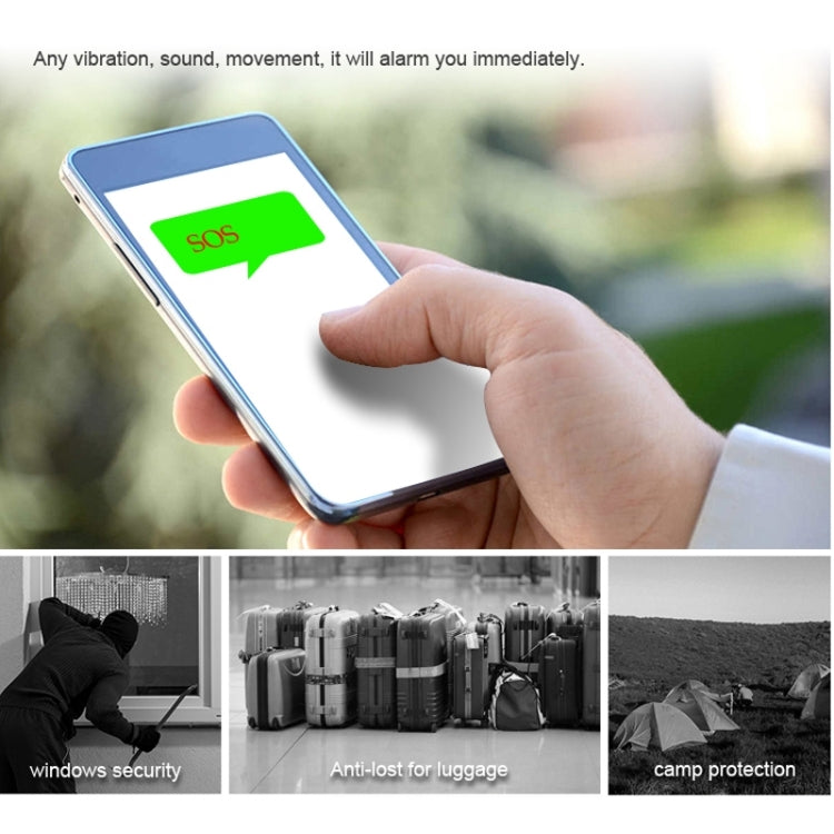 REACHFAR RF-V20 7 in 1 Multifunctional GPS Tracker (Black) - Personal Tracker by REACHFAR | Online Shopping UK | buy2fix