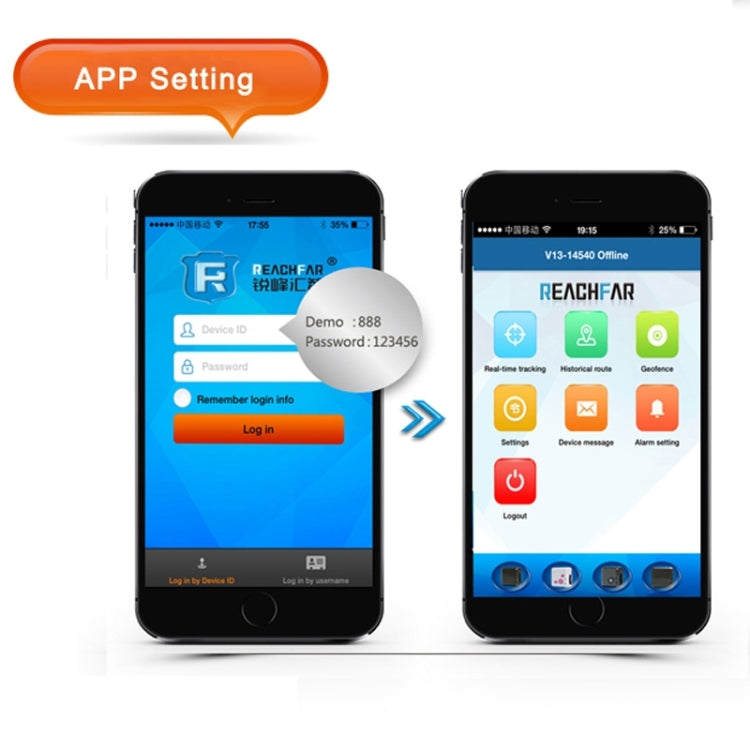 REACHFAR RF-V20 7 in 1 Multifunctional GPS Tracker (Black) - Personal Tracker by REACHFAR | Online Shopping UK | buy2fix