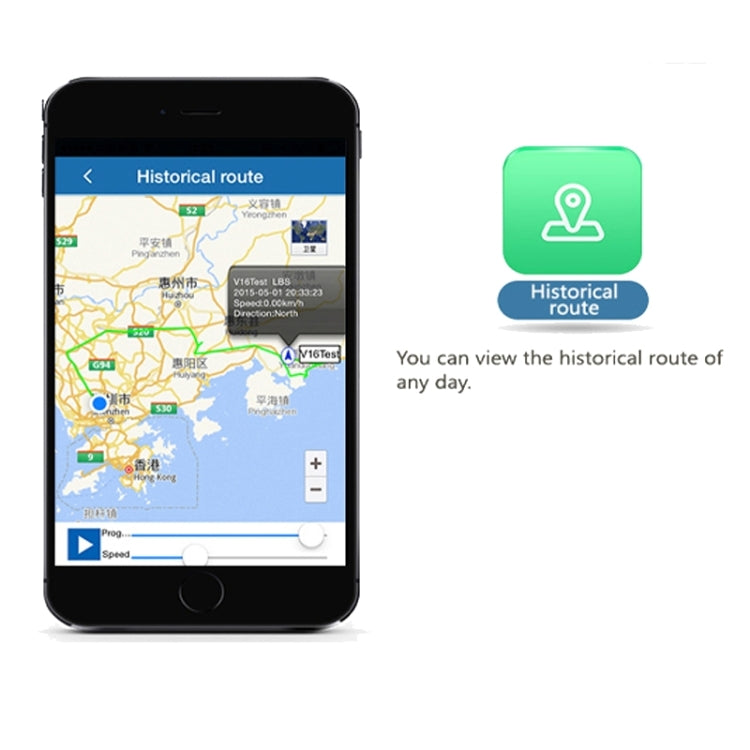 REACHFAR RF-V20 7 in 1 Multifunctional GPS Tracker (Black) - Personal Tracker by REACHFAR | Online Shopping UK | buy2fix
