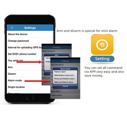 REACHFAR RF-V20 7 in 1 Multifunctional GPS Tracker (Black) - Personal Tracker by REACHFAR | Online Shopping UK | buy2fix