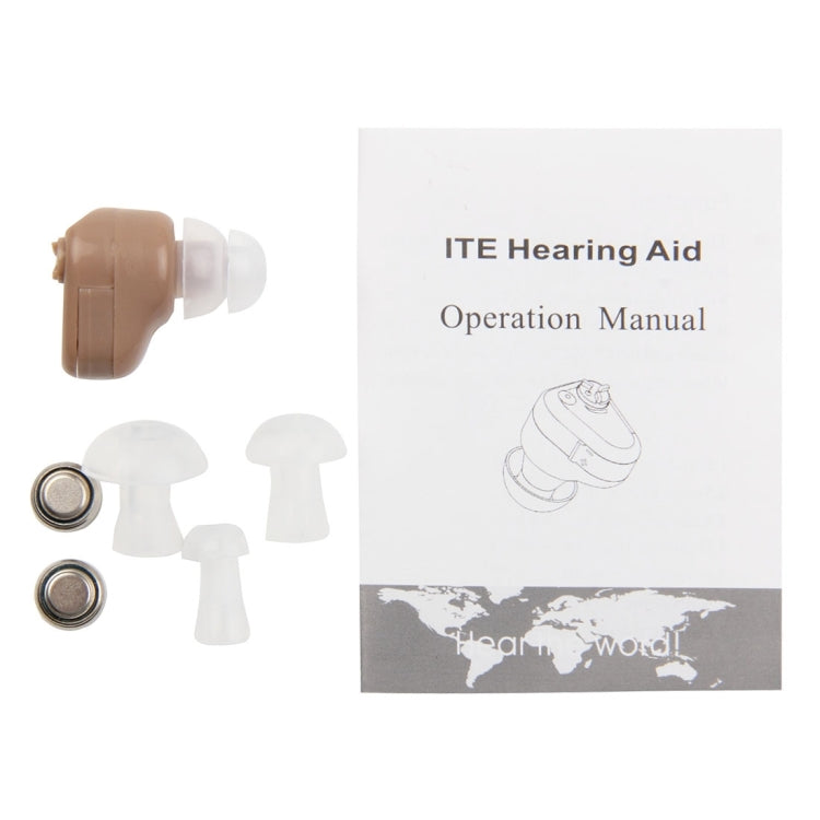 JECPP In Ear Sound Amplifier Adjustable Tone Hearing Aid - Hearing Aids by buy2fix | Online Shopping UK | buy2fix