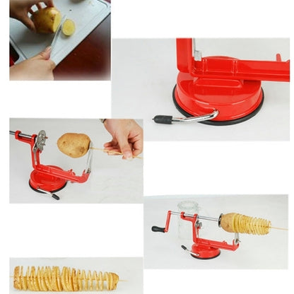 Spiral Potato Slicer, Size: about 21cm x 13cm - Cutter & Peeler by buy2fix | Online Shopping UK | buy2fix