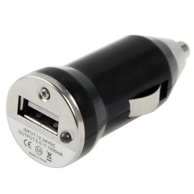 Mini USB Car Charger for iPhone 6 & 6 Plus, 5 & 5S & 5C, 4 & 4S, 3G & 3GS, iPod Touch(Black) by buy2fix