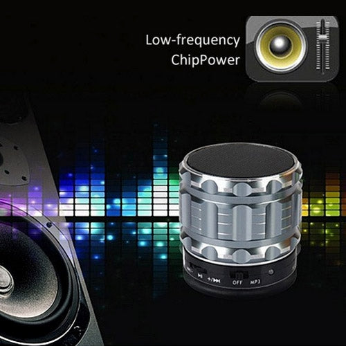 S28 Metal Mobile Bluetooth Stereo Portable Speaker with Hands-free Call Function(Green) - Desktop Speaker by buy2fix | Online Shopping UK | buy2fix