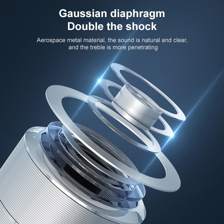 S28 Metal Mobile Bluetooth Stereo Portable Speaker with Hands-free Call Function(Silver) - Desktop Speaker by buy2fix | Online Shopping UK | buy2fix