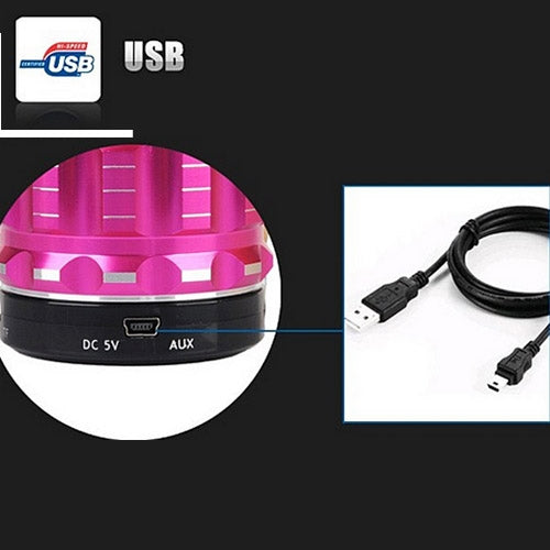 S28 Metal Mobile Bluetooth Stereo Portable Speaker with Hands-free Call Function(Brown) - Desktop Speaker by buy2fix | Online Shopping UK | buy2fix