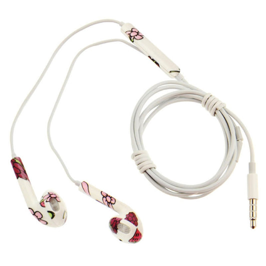 EarPods Wire-controlled Earphone, Random Color & Pattern Delivery by buy2fix