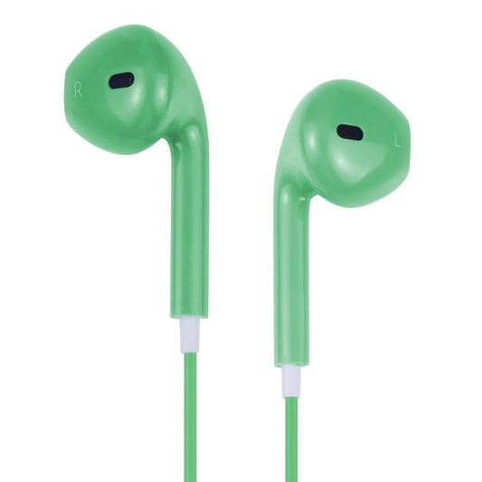EarPods Wired Headphones Earbuds with Wired Control & Mic(Green) by buy2fix