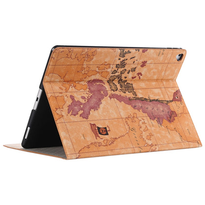 Retro World Map Pattern Leather Case with Holder & Card Slots & Wallet for iPad Air 2, Random Delivery(Dark Brown) - More iPad Cases by buy2fix | Online Shopping UK | buy2fix