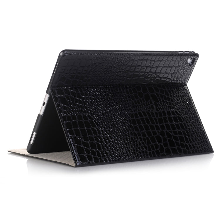 Crocodile Texture Horizontal Flip Leather Case with Holder & Card Slots & Wallet for iPad Air 2(Black) - More iPad Cases by buy2fix | Online Shopping UK | buy2fix
