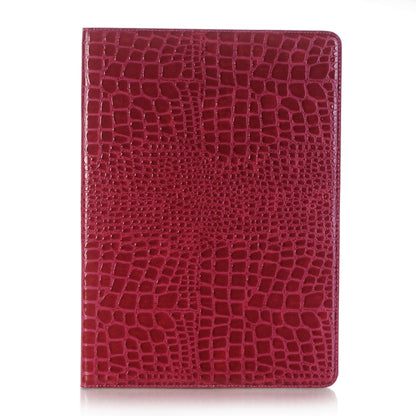 Crocodile Texture Horizontal Flip Leather Case with Holder & Card Slots & Wallet for iPad Air 2(Red) - More iPad Cases by buy2fix | Online Shopping UK | buy2fix