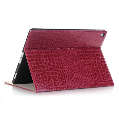 Crocodile Texture Horizontal Flip Leather Case with Holder & Card Slots & Wallet for iPad Air 2(Red) - More iPad Cases by buy2fix | Online Shopping UK | buy2fix