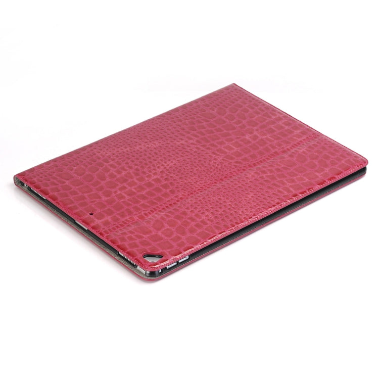 Crocodile Texture Horizontal Flip Leather Case with Holder & Card Slots & Wallet for iPad Air 2(Red) - More iPad Cases by buy2fix | Online Shopping UK | buy2fix