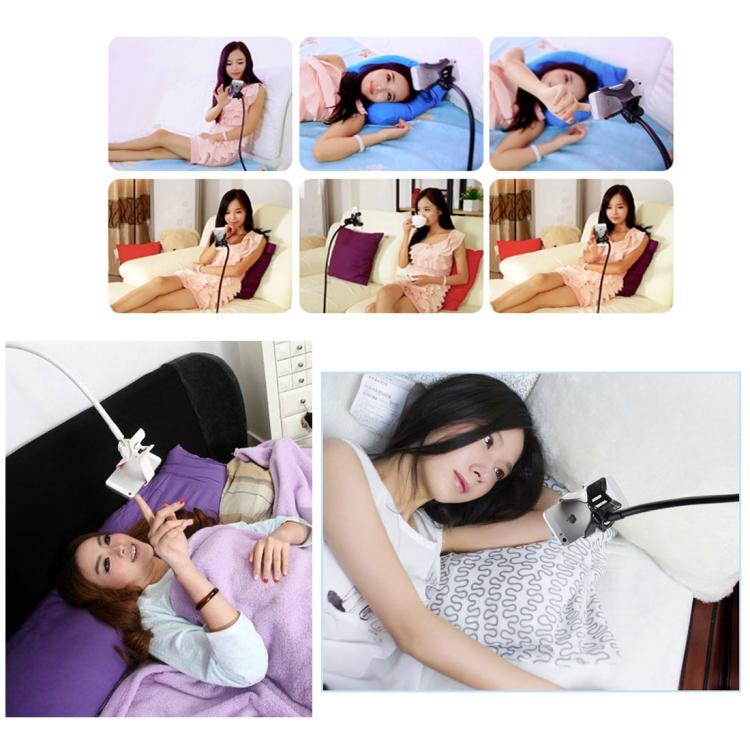 Flexible Clip Mount Holder with Clamping Base(Yellow) by buy2fix