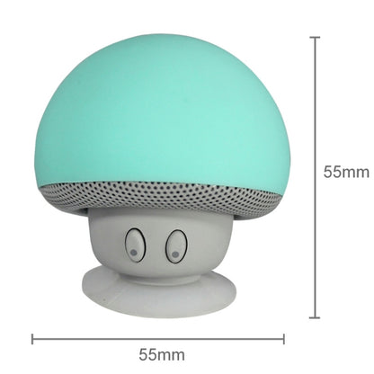 Mushroom Shape Bluetooth Speaker with Suction Holder(Green) - Desktop Speaker by buy2fix | Online Shopping UK | buy2fix