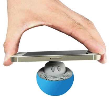 Mushroom Shape Bluetooth Speaker with Suction Holder(Blue) - Desktop Speaker by buy2fix | Online Shopping UK | buy2fix