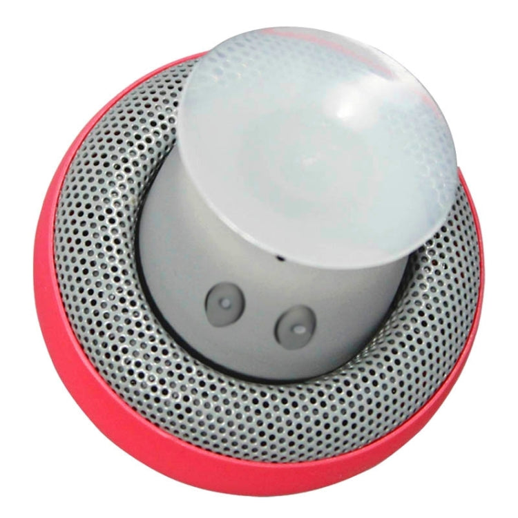 Mushroom Shape Bluetooth Speaker with Suction Holder(Red) - Desktop Speaker by buy2fix | Online Shopping UK | buy2fix