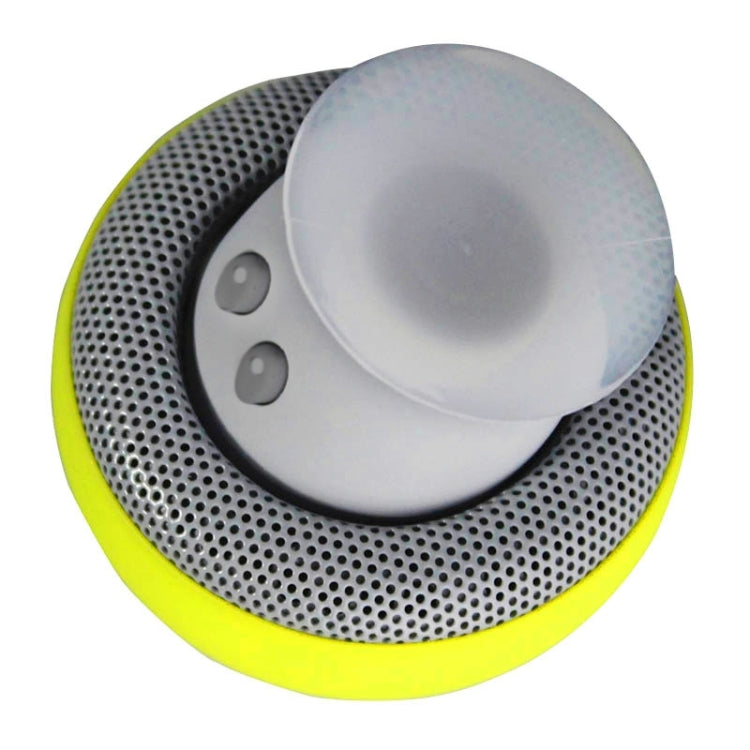 Mushroom Shape Bluetooth Speaker with Suction Holder(Yellow) - Desktop Speaker by buy2fix | Online Shopping UK | buy2fix