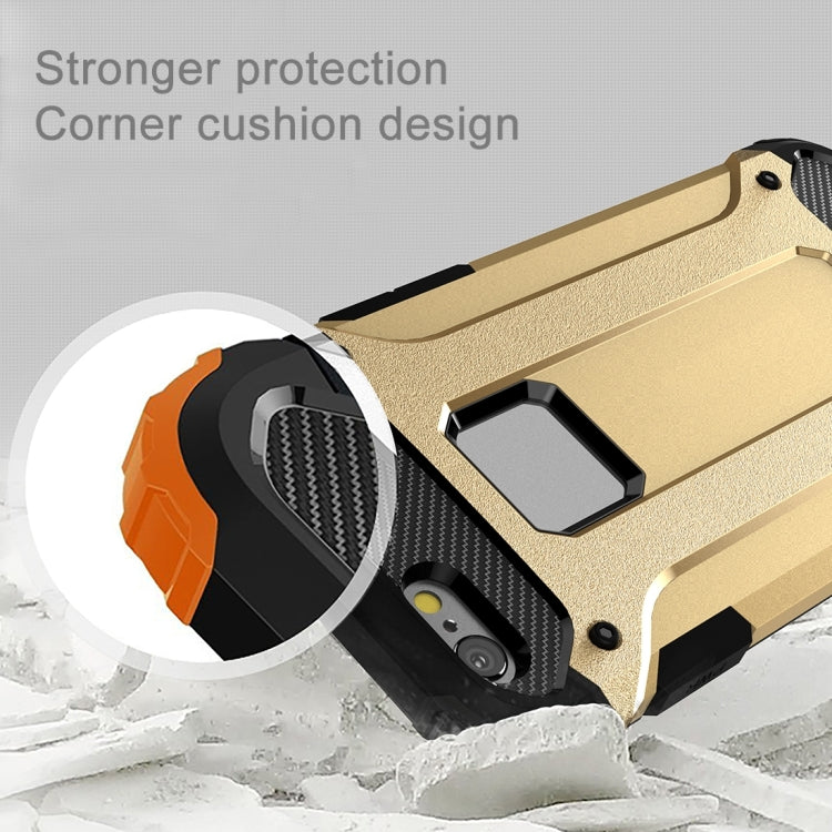 For iPhone 6 & 6s Tough Armor TPU + PC Combination Case(Gold) by buy2fix