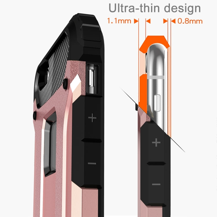 For iPhone 6 & 6s Tough Armor TPU + PC Combination Case(Rose Gold) by buy2fix