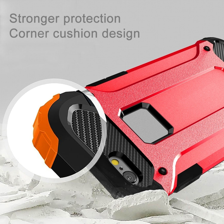 For iPhone 6 & 6s Tough Armor TPU + PC Combination Case(Red) by buy2fix